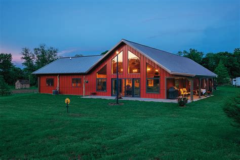 metal roof ranch house|morton pole barn homes pictures.